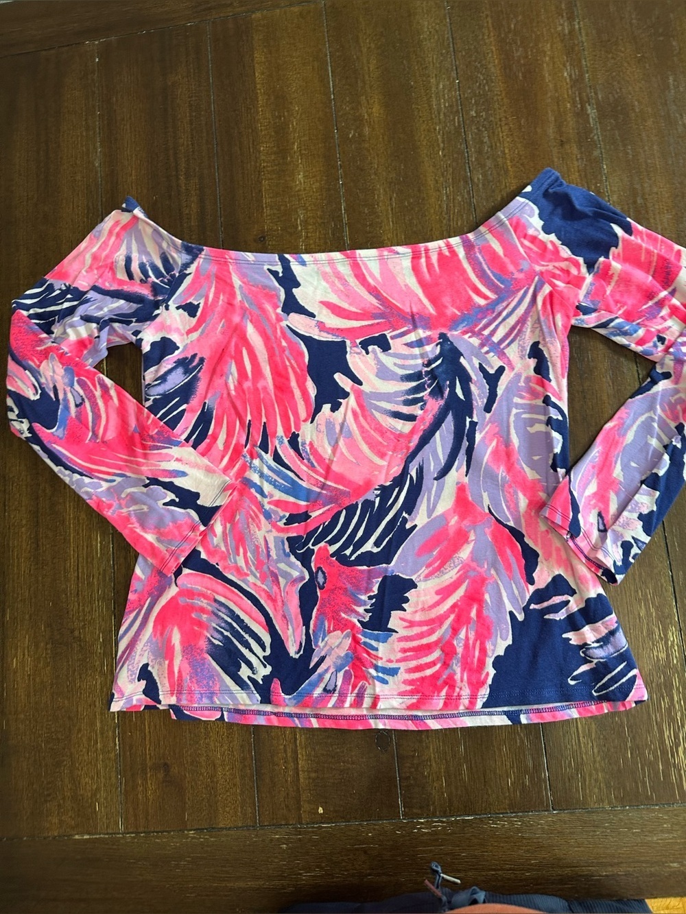 Lilly Pulitzer off shoulder top